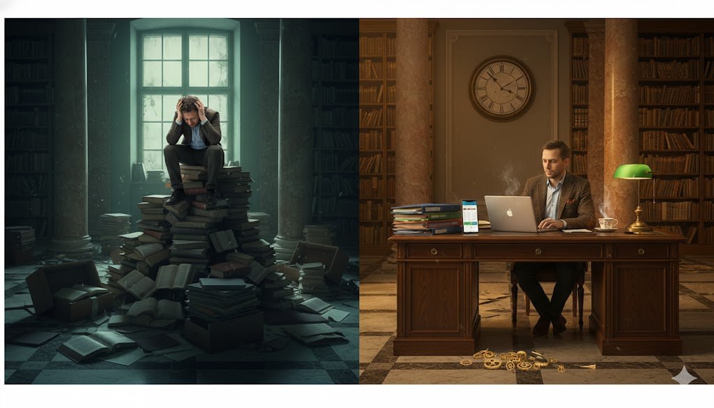 Хаос самоподготовки vs Порядок с материалами